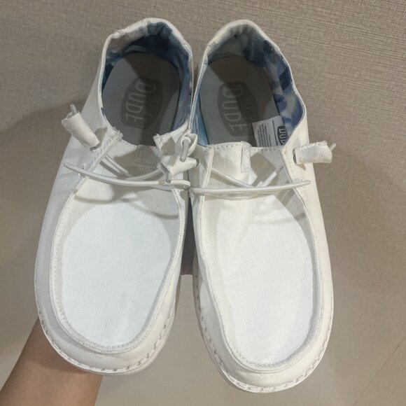 HEY DUDE WENDY SILK MOON  Lightweigth Slip-On Womens Shoes Size W7 - Picture 4 of 7